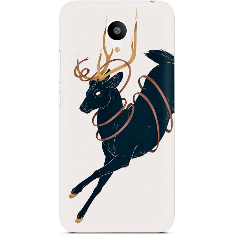 Чехол Uprint Meizu M3 Black Deer