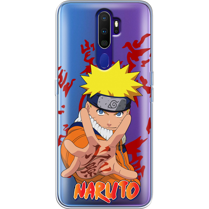 Прозрачный чехол Uprint OPPO A9 2020 Naruto