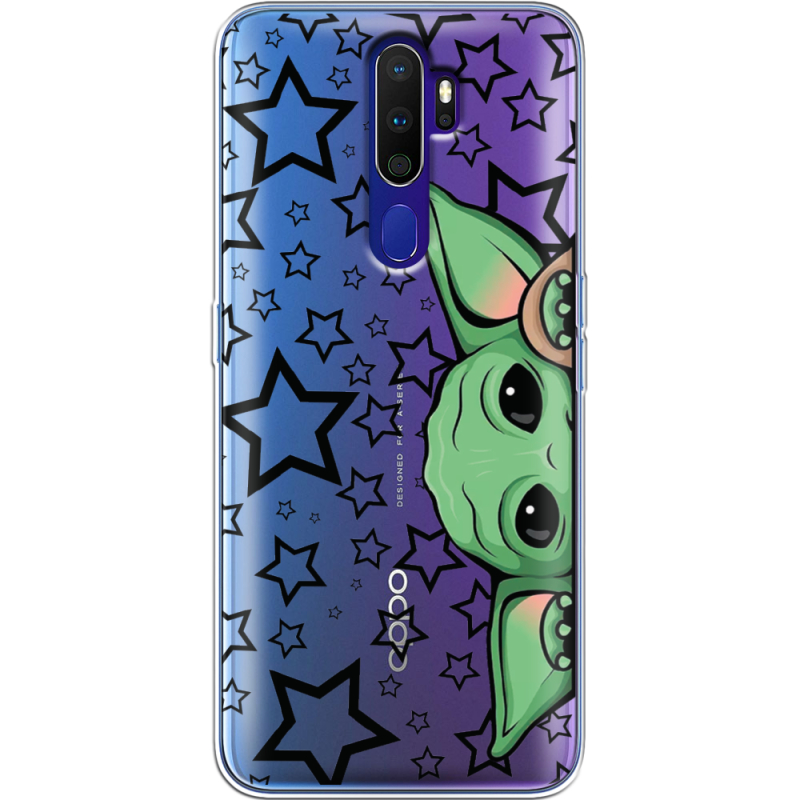 Прозрачный чехол Uprint OPPO A9 2020 Baby Yoda