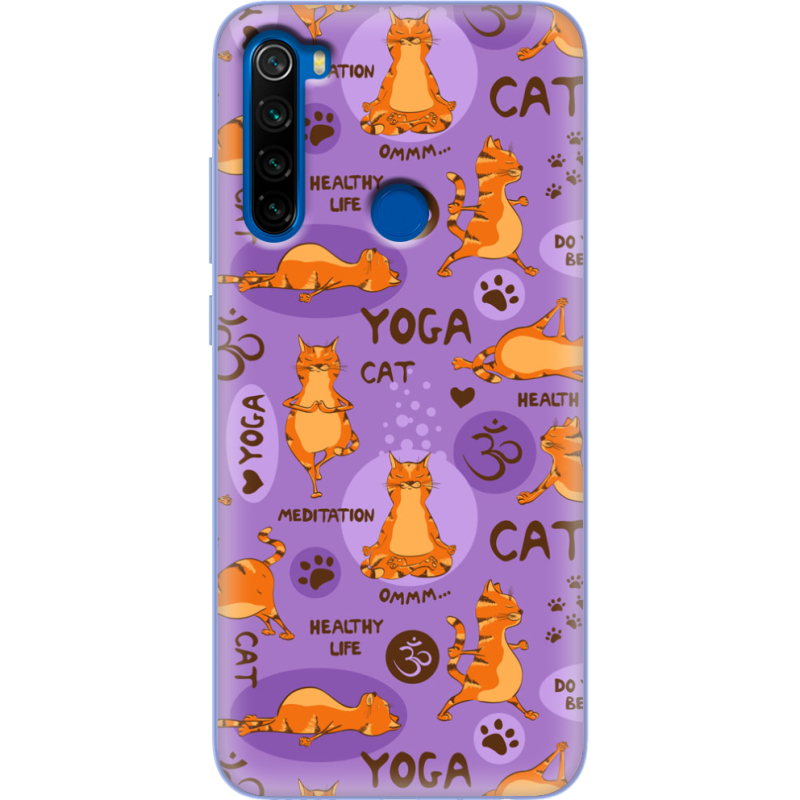 Чехол Uprint Xiaomi Redmi Note 8T Yoga Cat