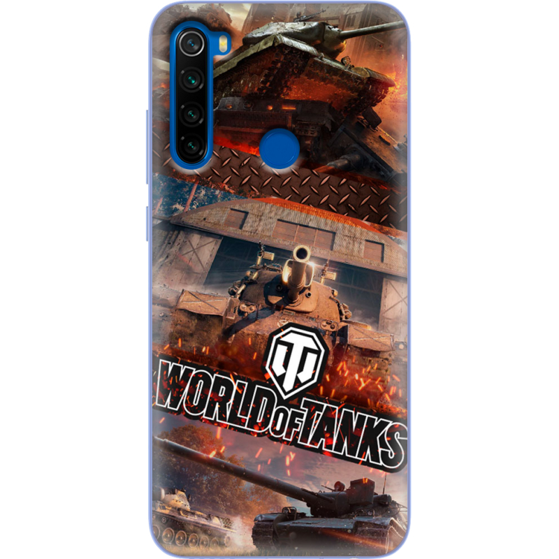 Чехол Uprint Xiaomi Redmi Note 8T World Of Tanks