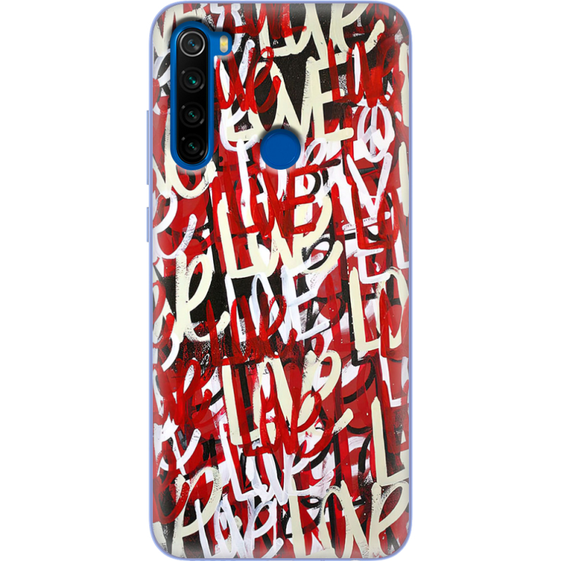 Чехол Uprint Xiaomi Redmi Note 8T Love Graffiti