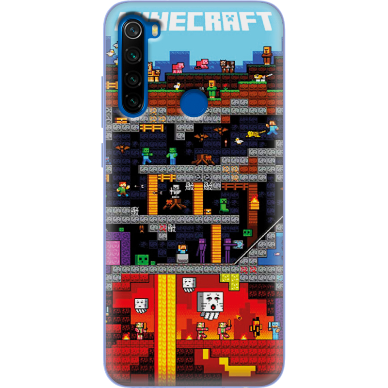 Чехол Uprint Xiaomi Redmi Note 8T Minecraft Lode Runner