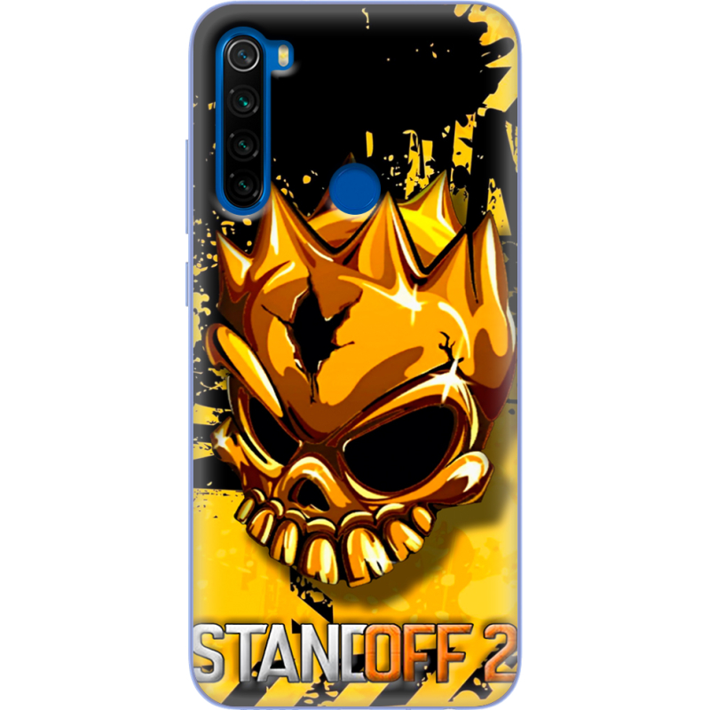 Чехол Uprint Xiaomi Redmi Note 8T StandOff 2 gold