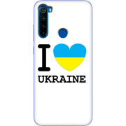Чехол Uprint Xiaomi Redmi Note 8T I love Ukraine