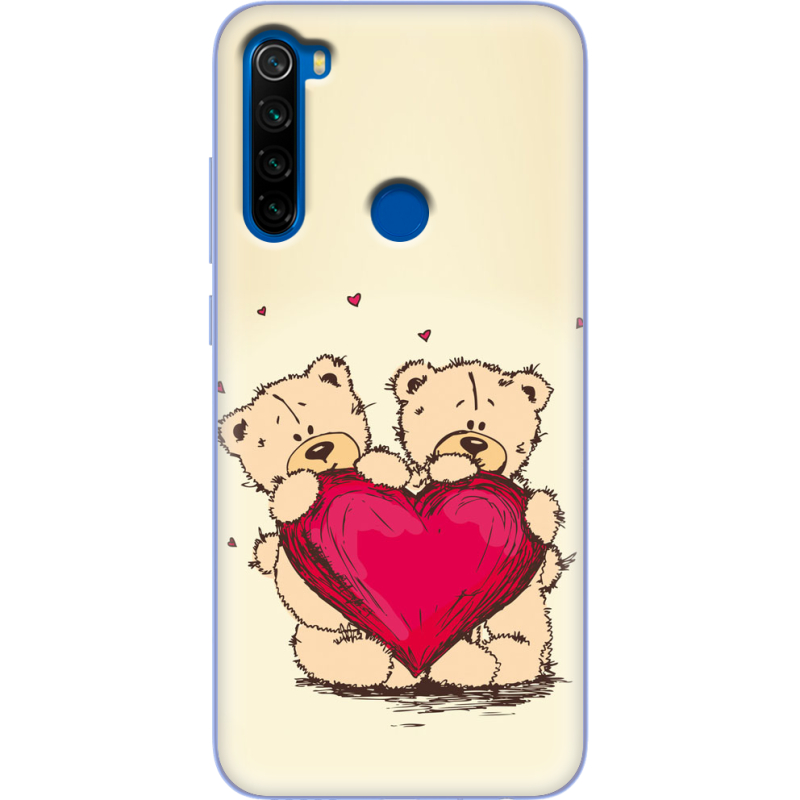 Чехол Uprint Xiaomi Redmi Note 8T Teddy Bear Love