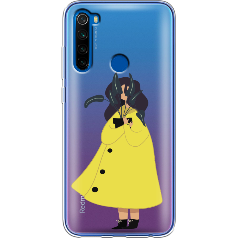 Прозрачный чехол Uprint Xiaomi Redmi Note 8T Just a Girl