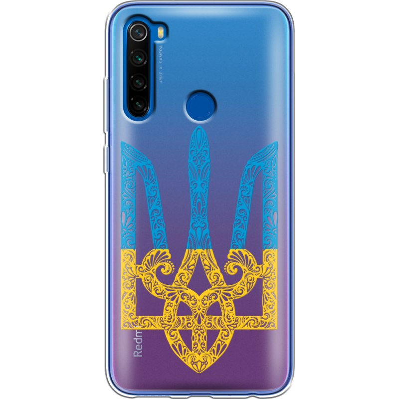 Прозрачный чехол Uprint Xiaomi Redmi Note 8T Gold Trident