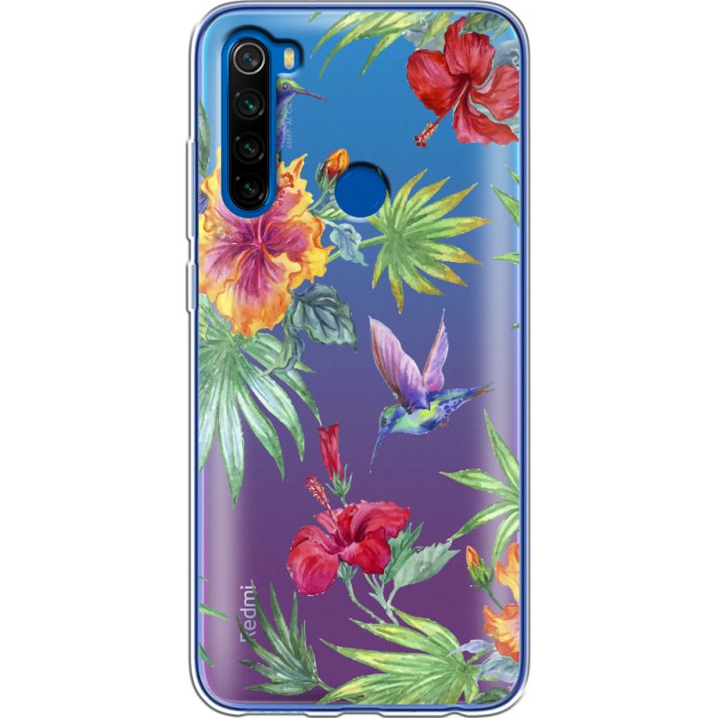 Прозрачный чехол Uprint Xiaomi Redmi Note 8T Tropical