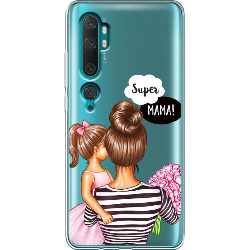 Прозрачный чехол Uprint Xiaomi Mi Note 10 / Mi Note 10 Pro Super Mama and Daughter