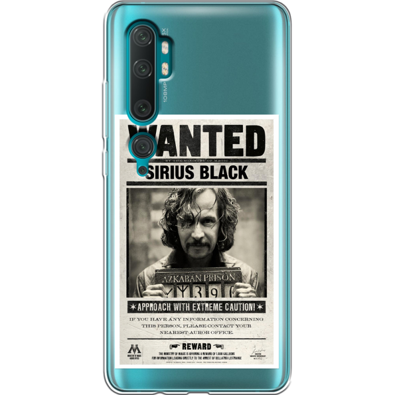 Прозрачный чехол Uprint Xiaomi Mi Note 10 / Mi Note 10 Pro Sirius Black