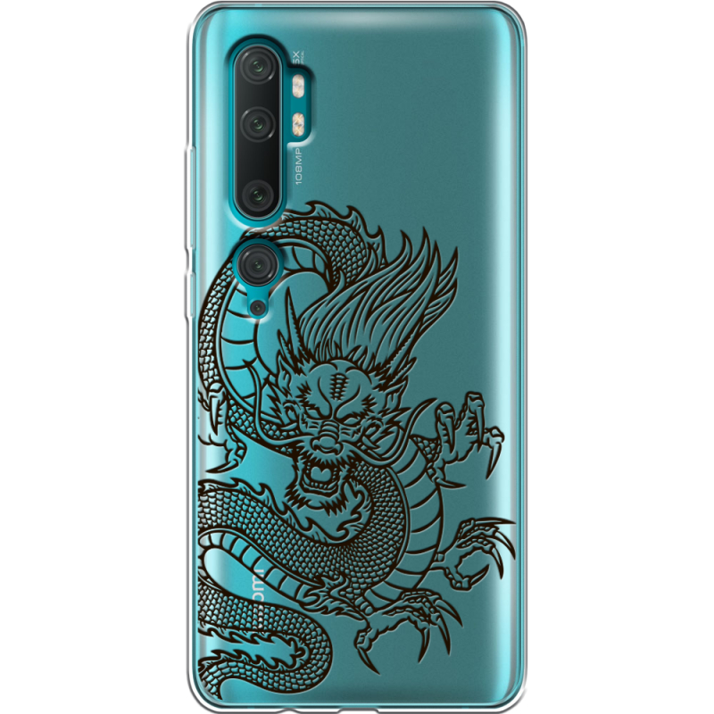 Прозрачный чехол Uprint Xiaomi Mi Note 10 / Mi Note 10 Pro Chinese Dragon