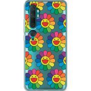 Прозрачный чехол Uprint Xiaomi Mi Note 10 / Mi Note 10 Pro Hippie Flowers