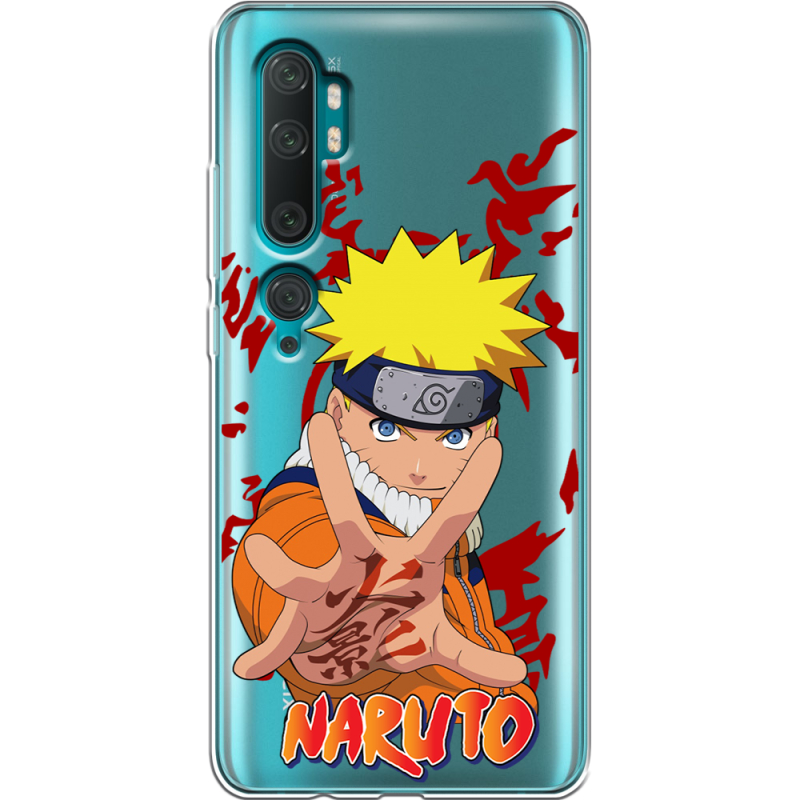 Прозрачный чехол Uprint Xiaomi Mi Note 10 / Mi Note 10 Pro Naruto