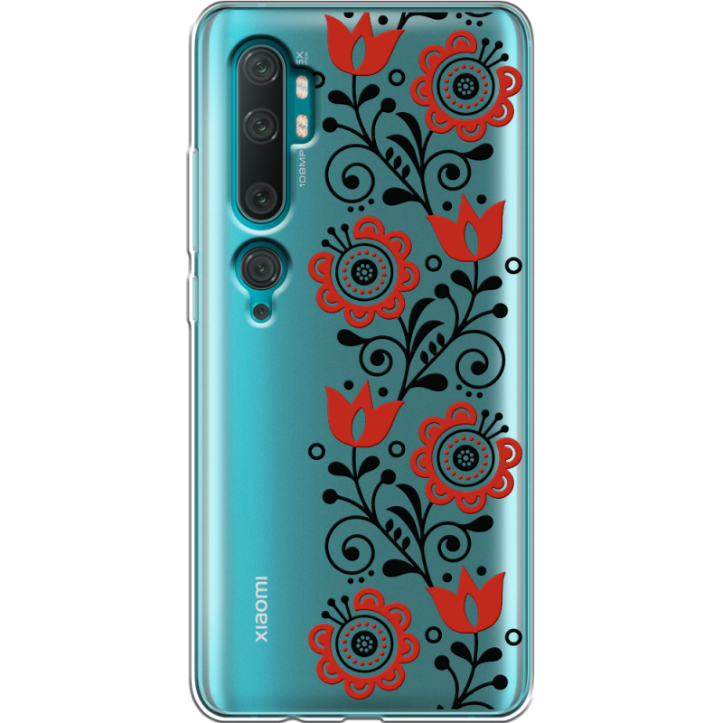 Прозрачный чехол Uprint Xiaomi Mi Note 10 / Mi Note 10 Pro Ethno Ornament