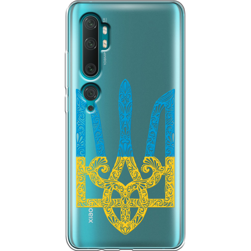 Прозрачный чехол Uprint Xiaomi Mi Note 10 / Mi Note 10 Pro Gold Trident