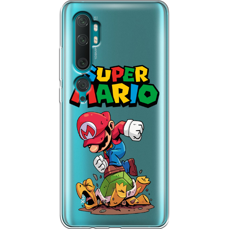 Прозрачный чехол Uprint Xiaomi Mi Note 10 / Mi Note 10 Pro Super Mario