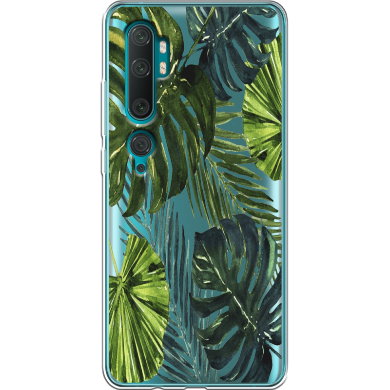 Прозрачный чехол Uprint Xiaomi Mi Note 10 / Mi Note 10 Pro Palm Tree