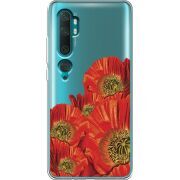 Прозрачный чехол Uprint Xiaomi Mi Note 10 / Mi Note 10 Pro Red Poppies