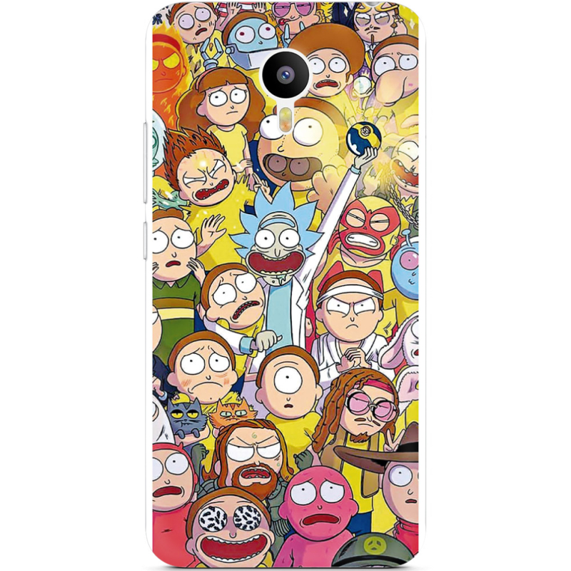 Чехол Uprint Meizu M3 Note Rick and Morty