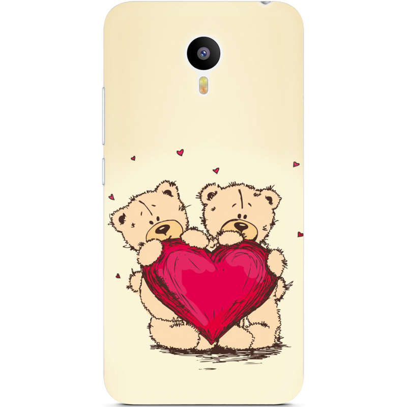 Чехол Uprint Meizu M3 Note Teddy Bear Love