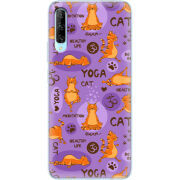 Чехол Uprint Huawei P Smart Pro Yoga Cat