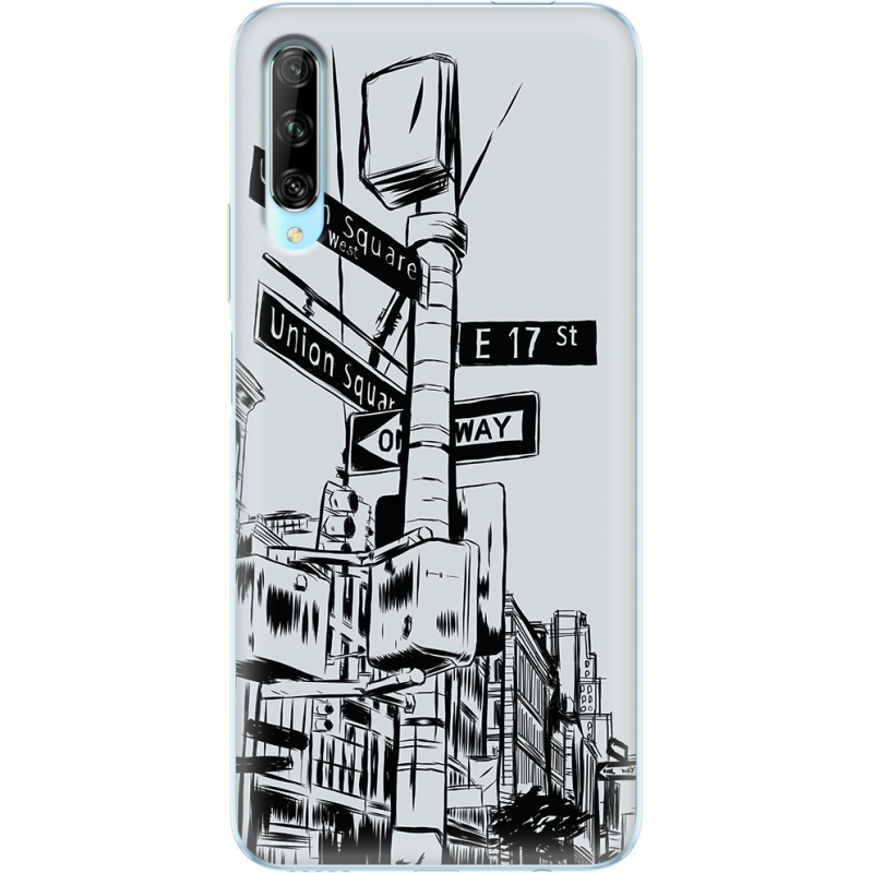 Чехол Uprint Huawei P Smart Pro 17 Street