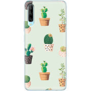 Чехол Uprint Huawei P Smart Pro L-green Cacti