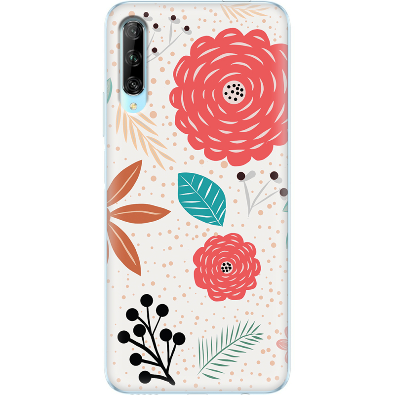 Чехол Uprint Huawei P Smart Pro Line Flowers
