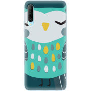 Чехол Uprint Huawei P Smart Pro Green Owl