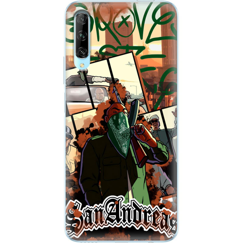 Чехол Uprint Huawei P Smart Pro GTA San Andreas