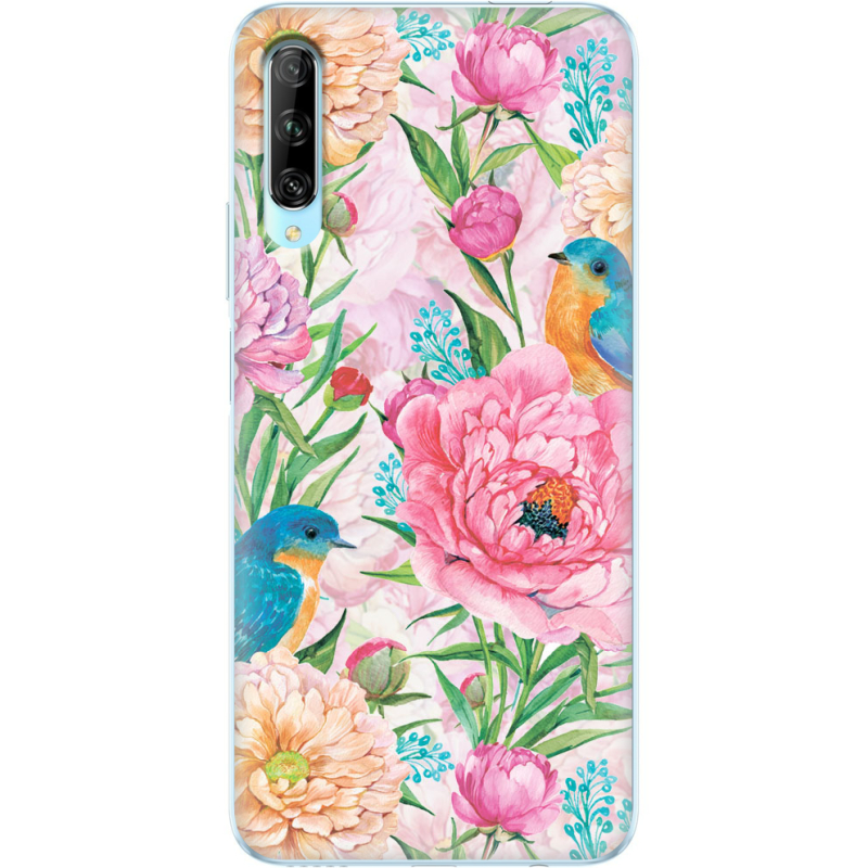 Чехол Uprint Huawei P Smart Pro Birds in Flowers