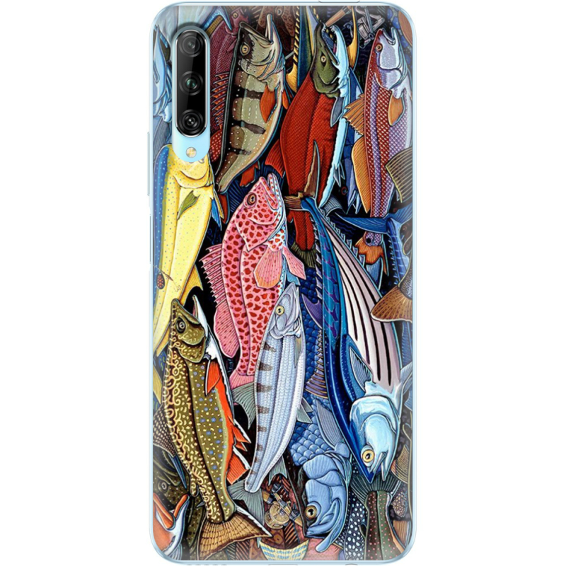Чехол Uprint Huawei P Smart Pro Sea Fish