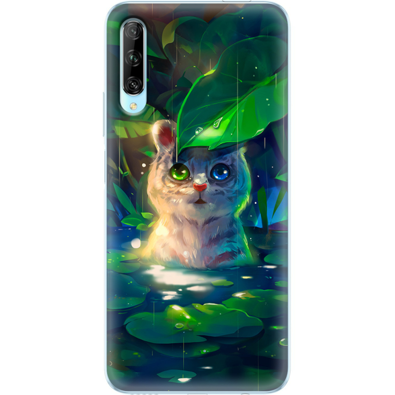 Чехол Uprint Huawei P Smart Pro White Tiger Cub