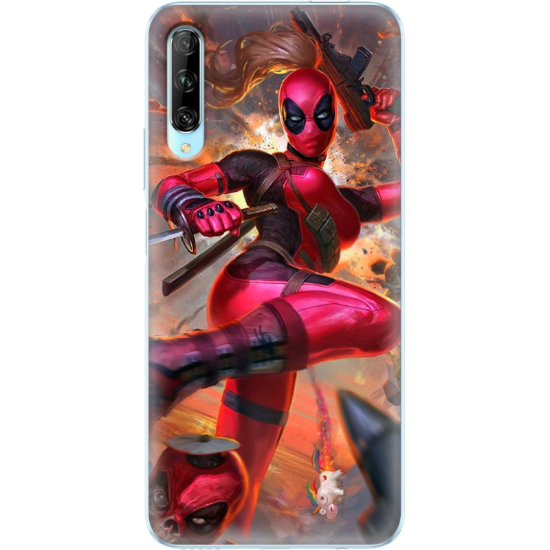Чехол Uprint Huawei P Smart Pro Woman Deadpool