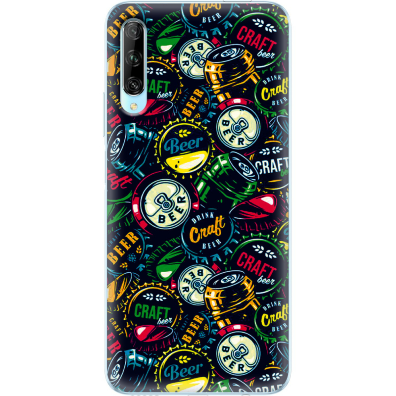 Чехол Uprint Huawei P Smart Pro Bottle Caps