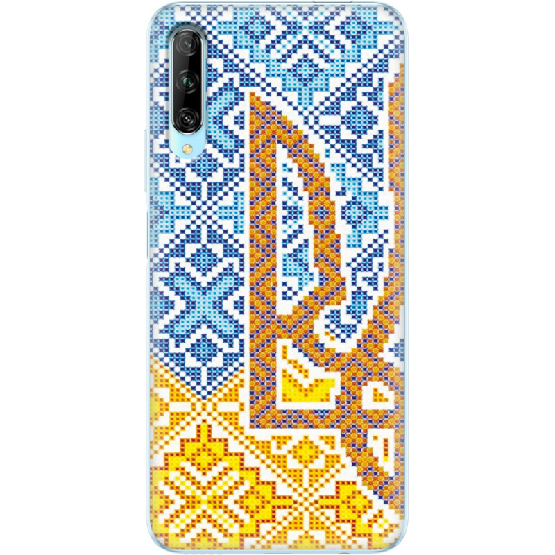 Чехол Uprint Huawei P Smart Pro Тризуб Вишивка