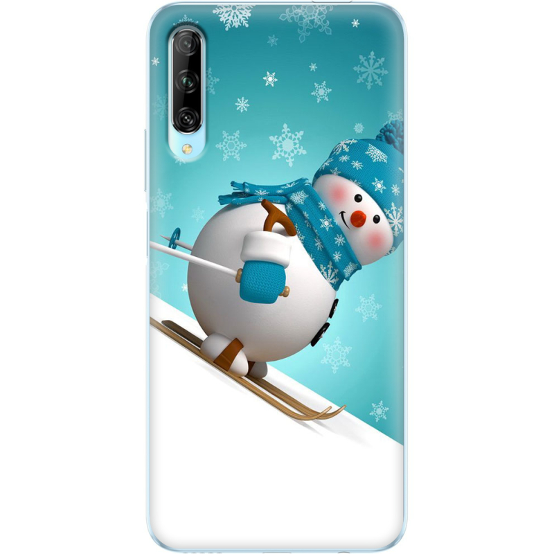 Чехол Uprint Huawei P Smart Pro Skier Snowman
