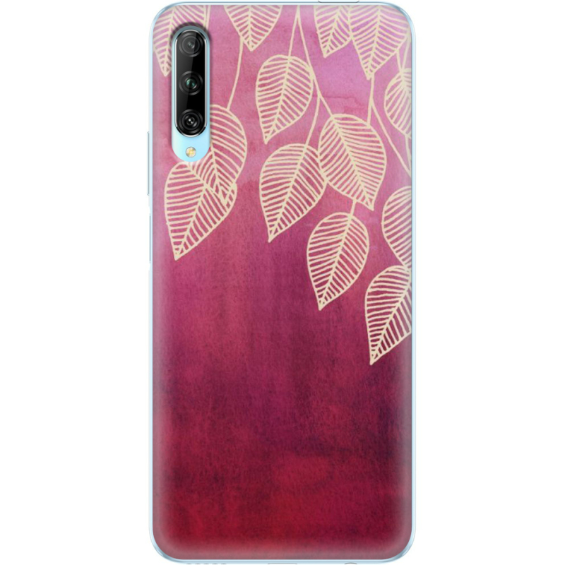 Чехол Uprint Huawei P Smart Pro Gold Leaves