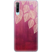 Чехол Uprint Huawei P Smart Pro Gold Leaves