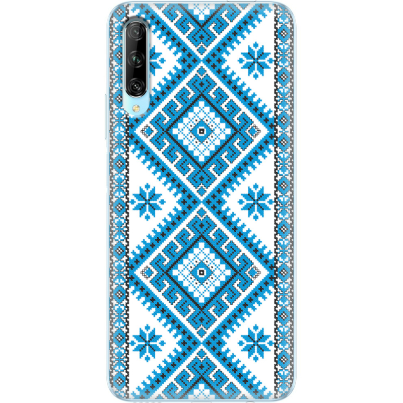 Чехол Uprint Huawei P Smart Pro Блакитний Орнамент