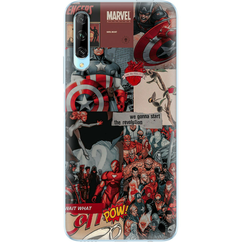 Чехол Uprint Huawei P Smart Pro Marvel Avengers