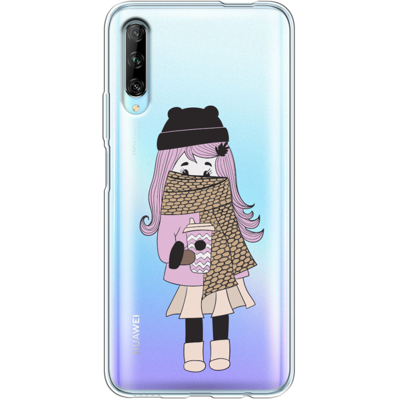 Прозрачный чехол Uprint Huawei P Smart Pro Winter Morning Girl