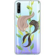 Прозрачный чехол Uprint Huawei P Smart Pro Cute Mermaid