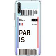 Прозрачный чехол Uprint Huawei P Smart Pro Ticket Paris