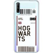 Прозрачный чехол Uprint Huawei P Smart Pro Ticket Hogwarts