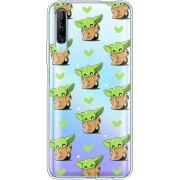 Прозрачный чехол Uprint Huawei P Smart Pro Pattern Baby Yoda