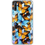 Прозрачный чехол Uprint Huawei P Smart Pro Butterfly Morpho