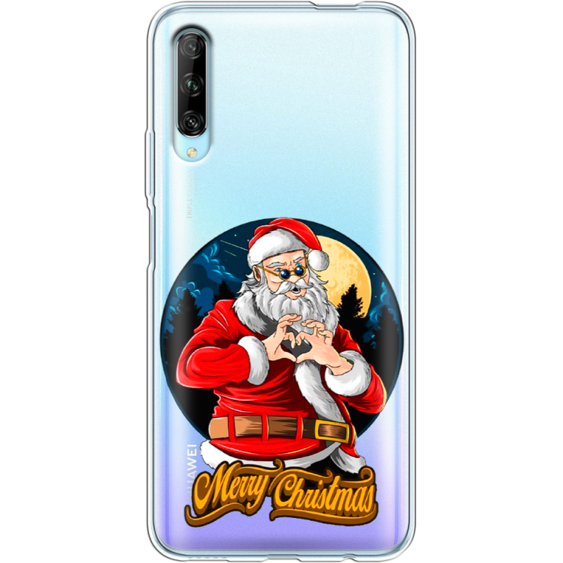 Прозрачный чехол Uprint Huawei P Smart Pro Cool Santa