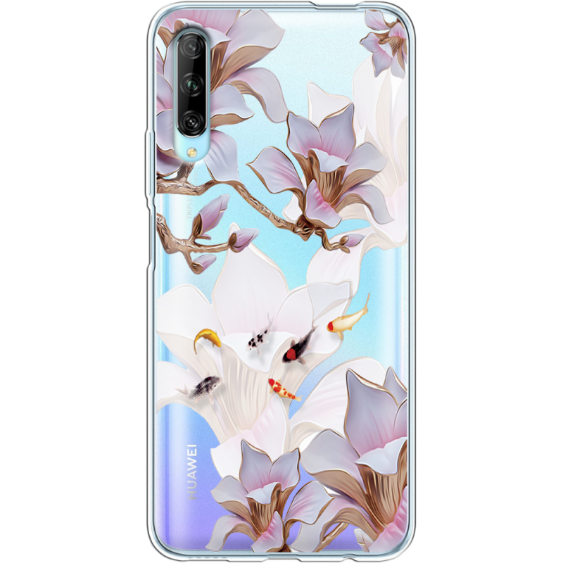 Прозрачный чехол Uprint Huawei P Smart Pro Chinese Magnolia